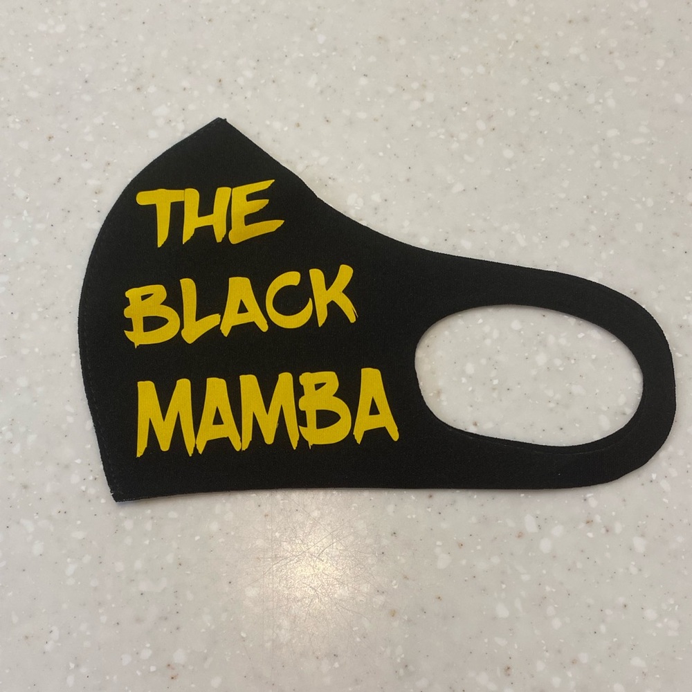 FACE MASK “ BLACK MAMBA # 24 KOBE”